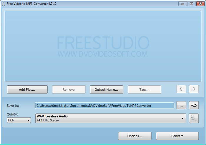 dvdvideosoft Free Video to Mp3 Converter