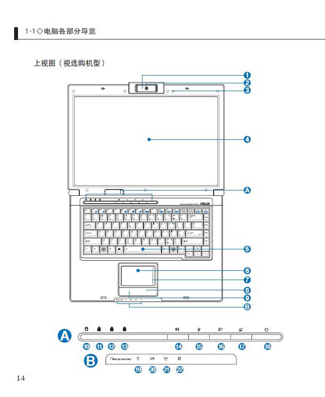 华硕F5Z笔记本电脑使用说明书