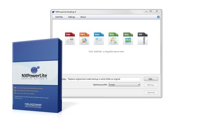 NXPowerLite Desktop