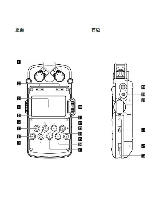 索尼PCM-D50型数码录音笔说明书