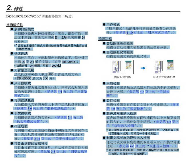 CANon DR-7550C扫描仪使用说明书