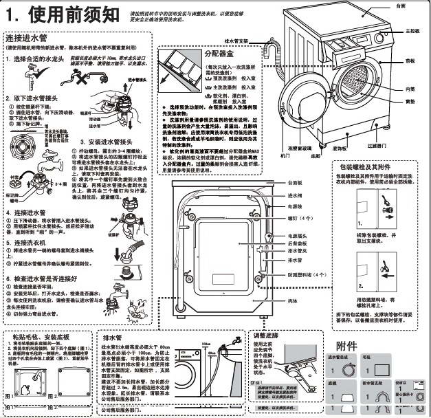 海尔XQG70-BS1286AM洗衣机使用说明书