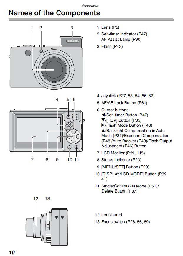 徕卡Leica D-Lux 3数码相机说明书