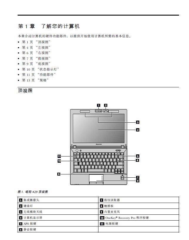 联想Lenovo昭阳K29笔记本电脑说明书