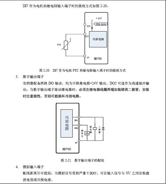 七喜HD700-40T40000通用变频器用户手册