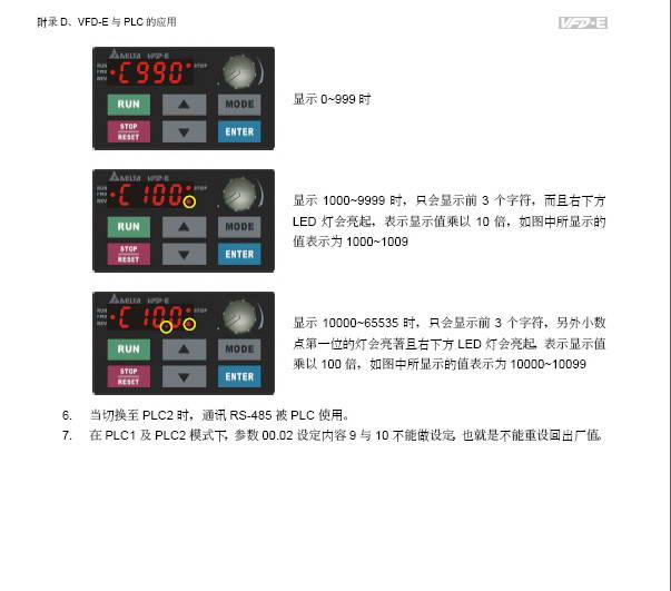 台达VFD055E43A变频器用户手册