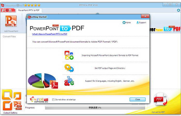 PPTX to PDF