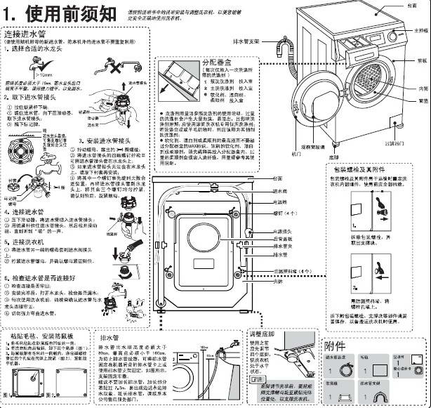 海尔XQG80-B12266 SN洗衣机使用说明书