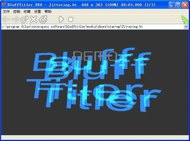 BluffTitler Portable