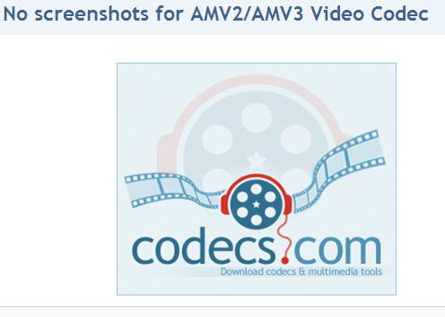 AMV2 Video Codec