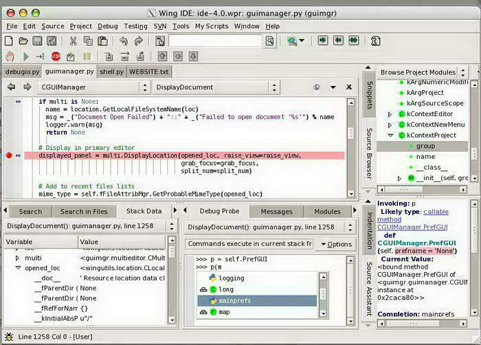 Wing IDE 101 For Linux (64-bit)