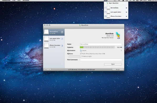 iRamDisk For Mac