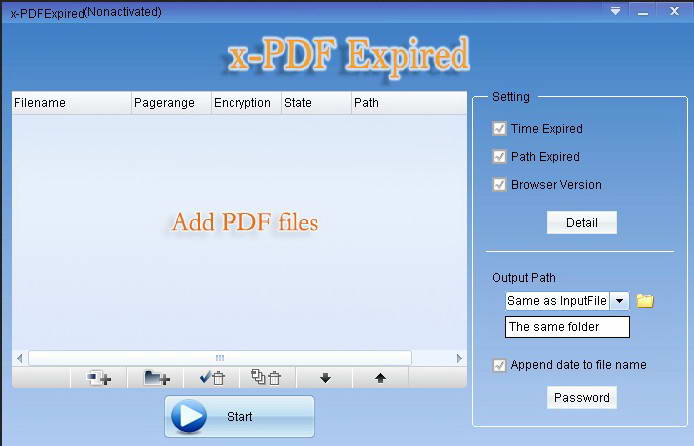 PDF期限