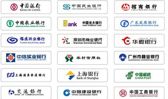 中国各大银行图标打包