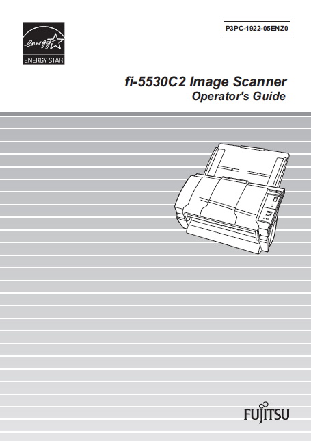 富士通fi-5530C2扫描仪说明书