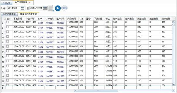 RichErp铸造ERP管理软件