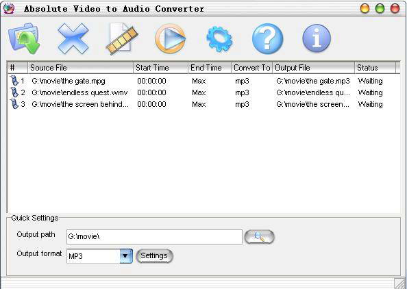 Absolute Video to Audio Converter