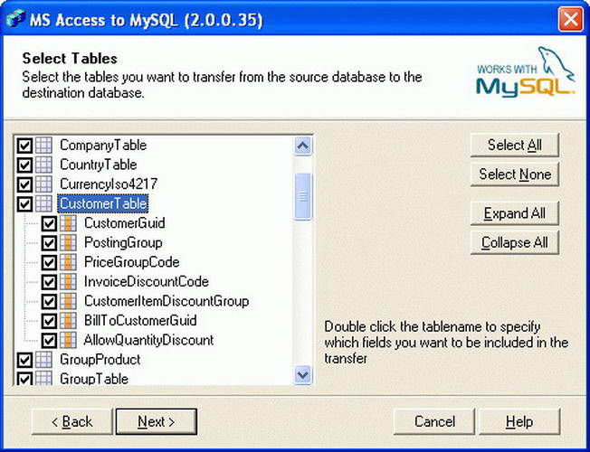 Access To MySQL