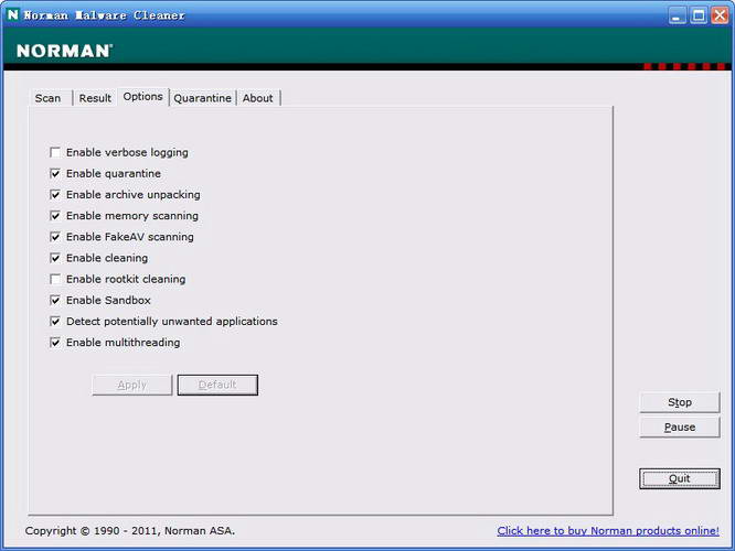 Norman Malware Cleaner