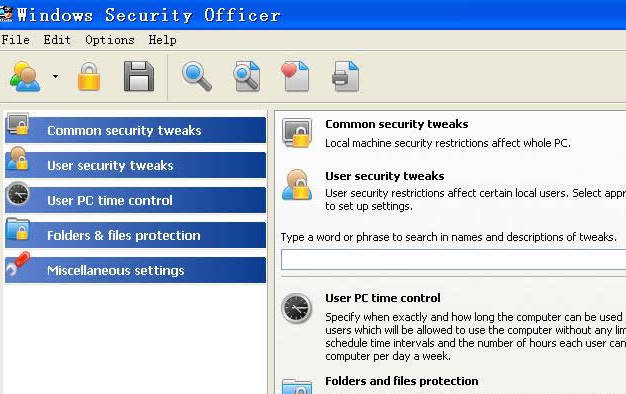 Windows Security Officer