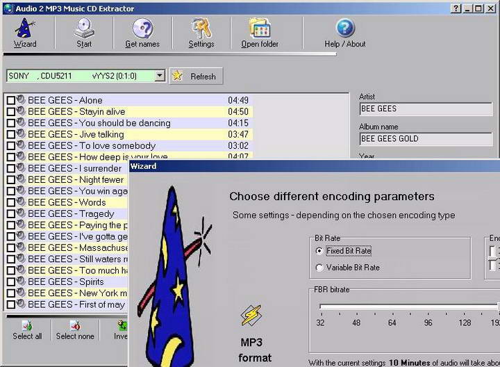 Audio 2 MP3 Music CD Extractor_官方电脑版_华军软件宝库
