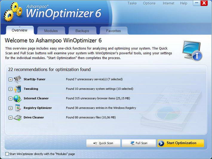 Ashampoo WinOptimizer Platinum