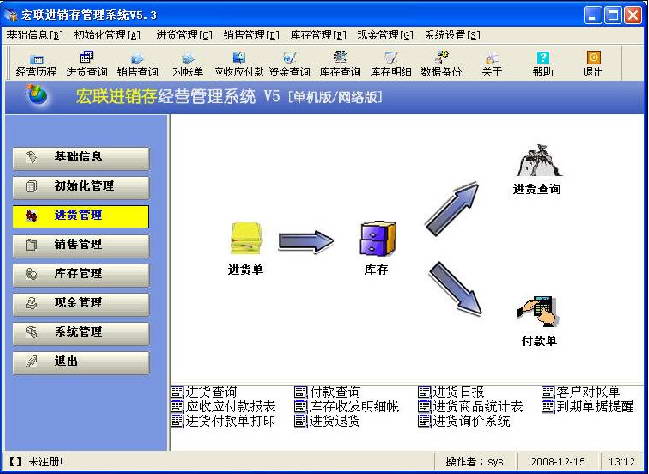 宏联通用进销存(手机行业)管理软件