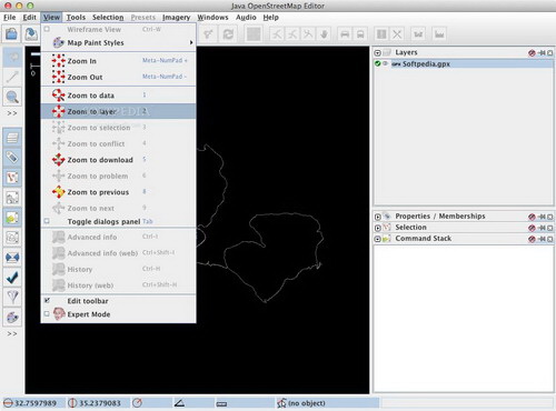 Java OpenStreetMap Editor