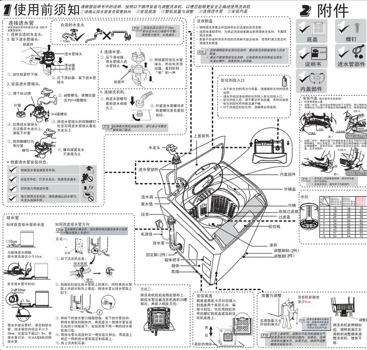 海尔XQS60-BZ1128G AM洗衣机使用说明书