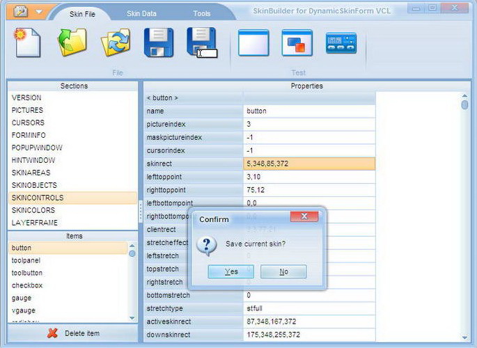 DynamicSkinForm VCL for Delphi XE4