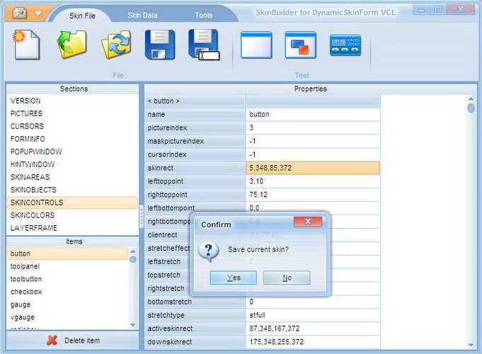 DynamicSkinForm VCL for C++Builder XE3