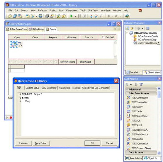 InterBase Data Access Components