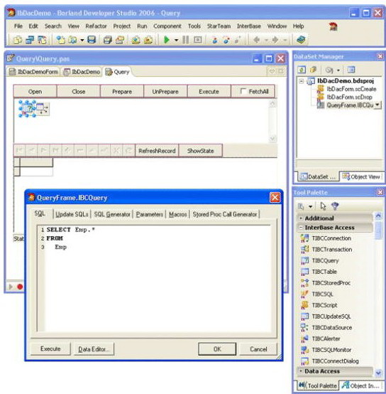 InterBase Data Access Components