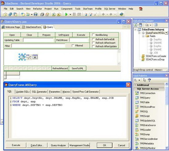 SQL Server Data Access Components