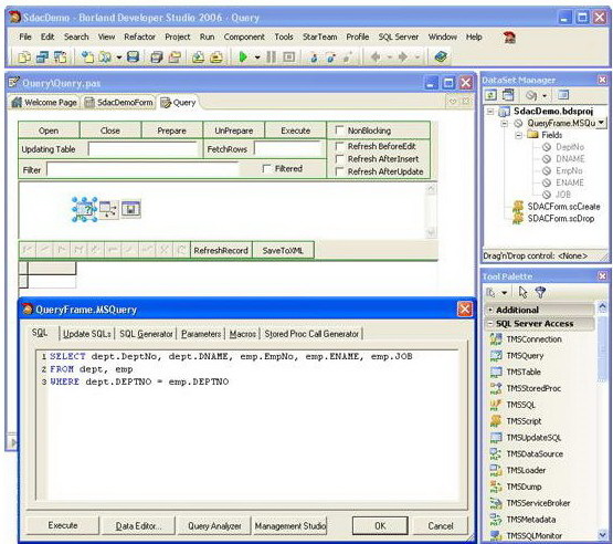 SQL Server Data Access Components