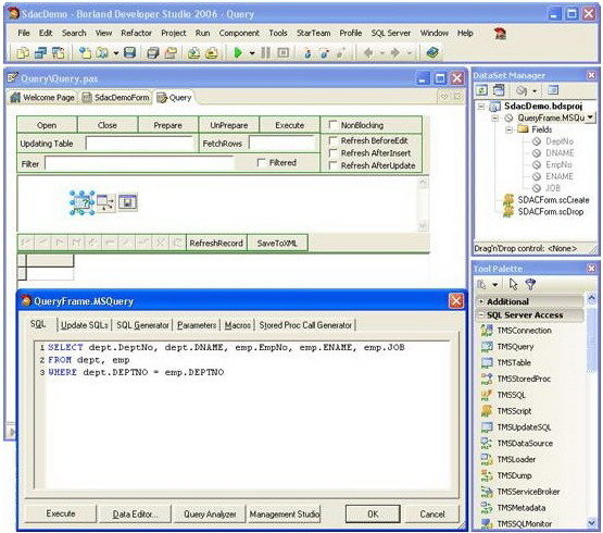 SQL Server Data Access Components