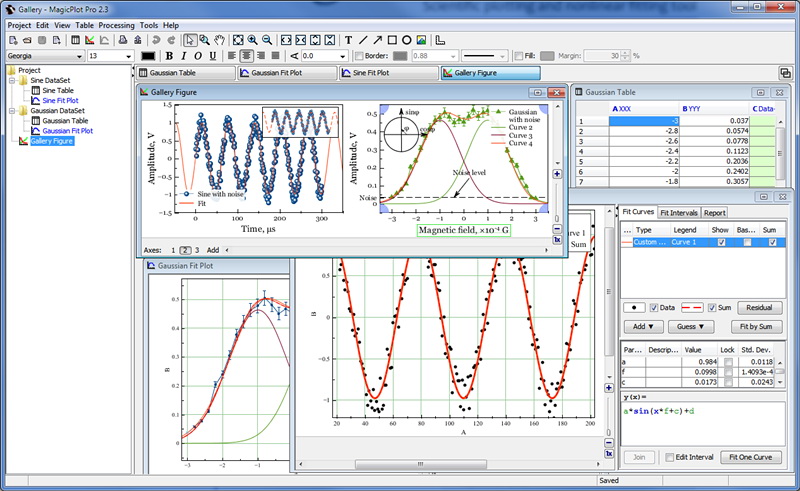 MagicPlot Student