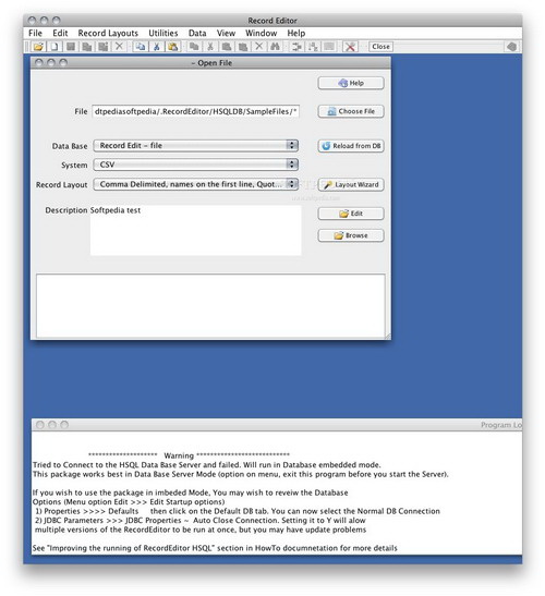 RecordEditor For Mac