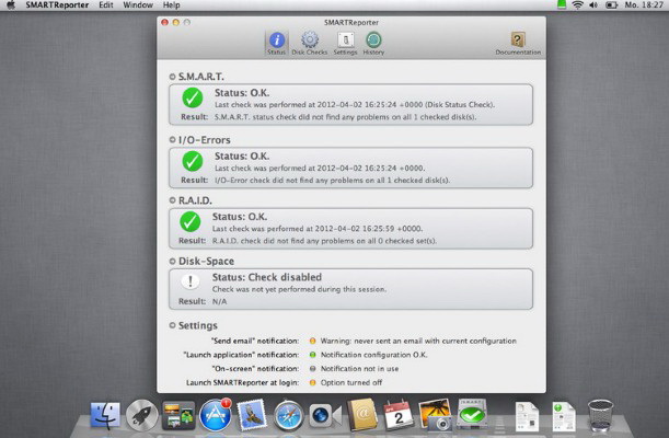 SMARTReporter For Mac