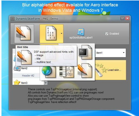 DynamicSkinForm VCL for C++Builder XE4