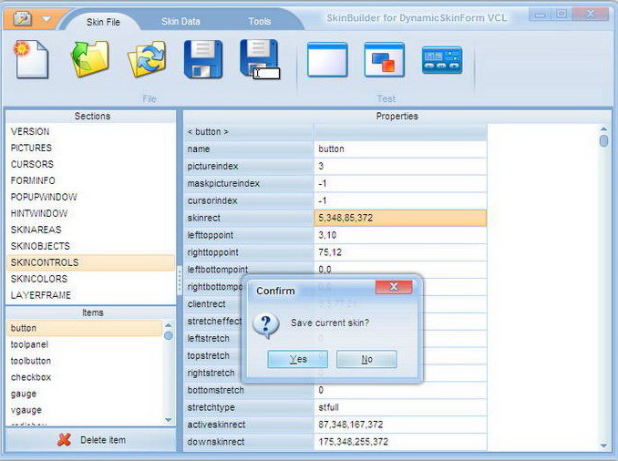 DynamicSkinForm VCL for Delphi XE3