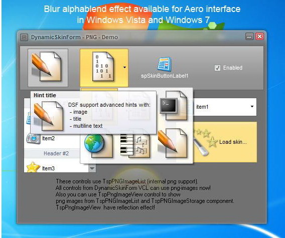 DynamicSkinForm VCL for C++Builder XE3