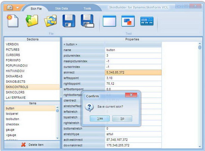 DynamicSkinForm VCL for Delphi XE2