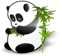 可爱熊猫图标下载