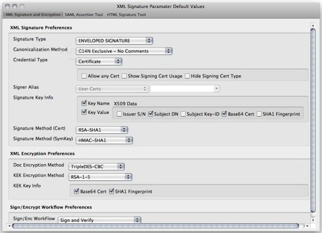 XML Digital Signature Tool For Mac