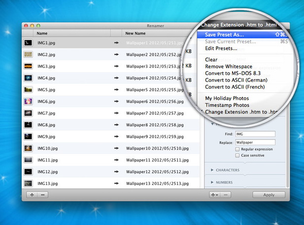 Renamer for Mac