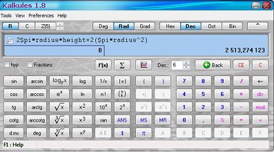 Kalkules(科学计算器)