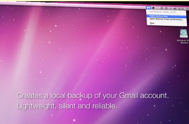 BackUp Gmail For Mac