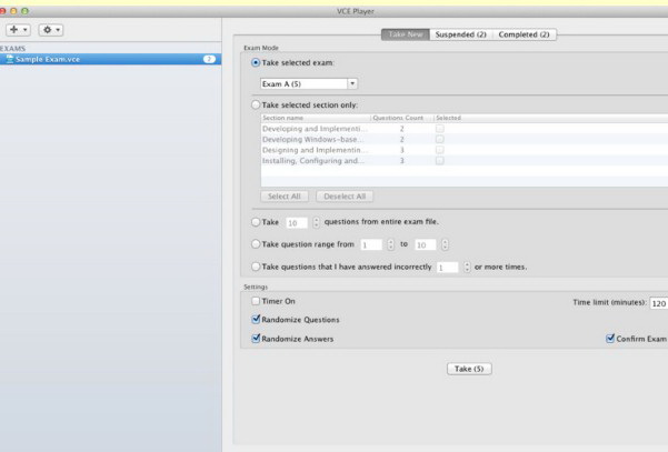 VCE Player For Mac