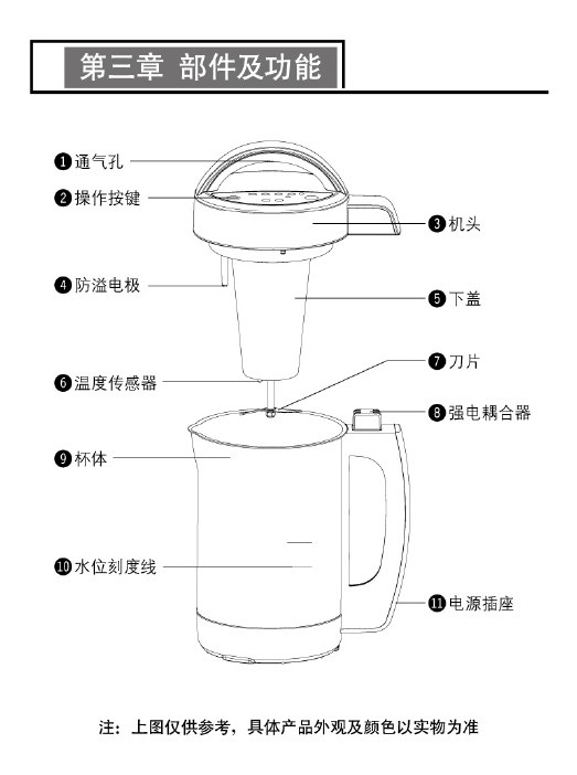 九阳DJ12B-A06DG豆浆机使用说明书